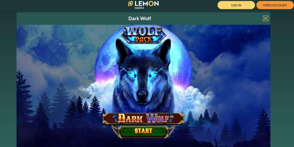 Dark Wolf at Lemon Casino