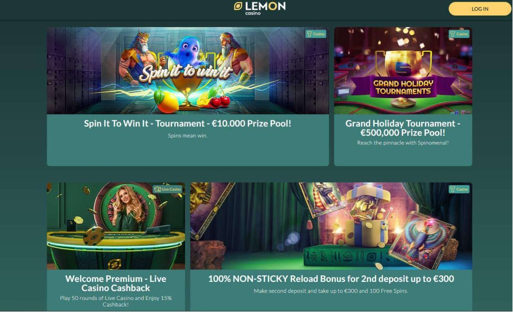 Lemon Casino 50 Free Spins