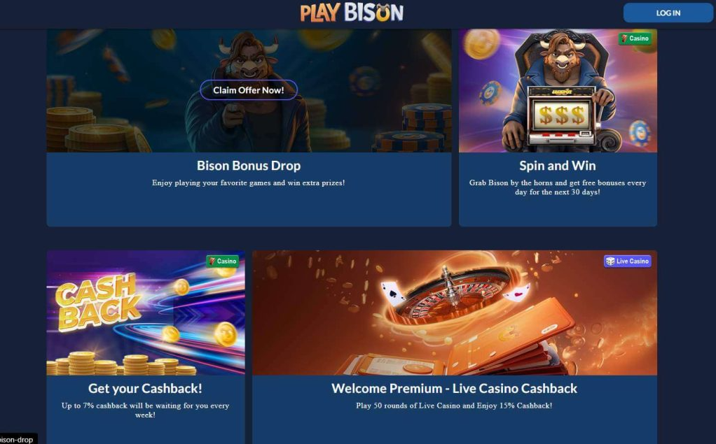Playbison Casino Promo Codes